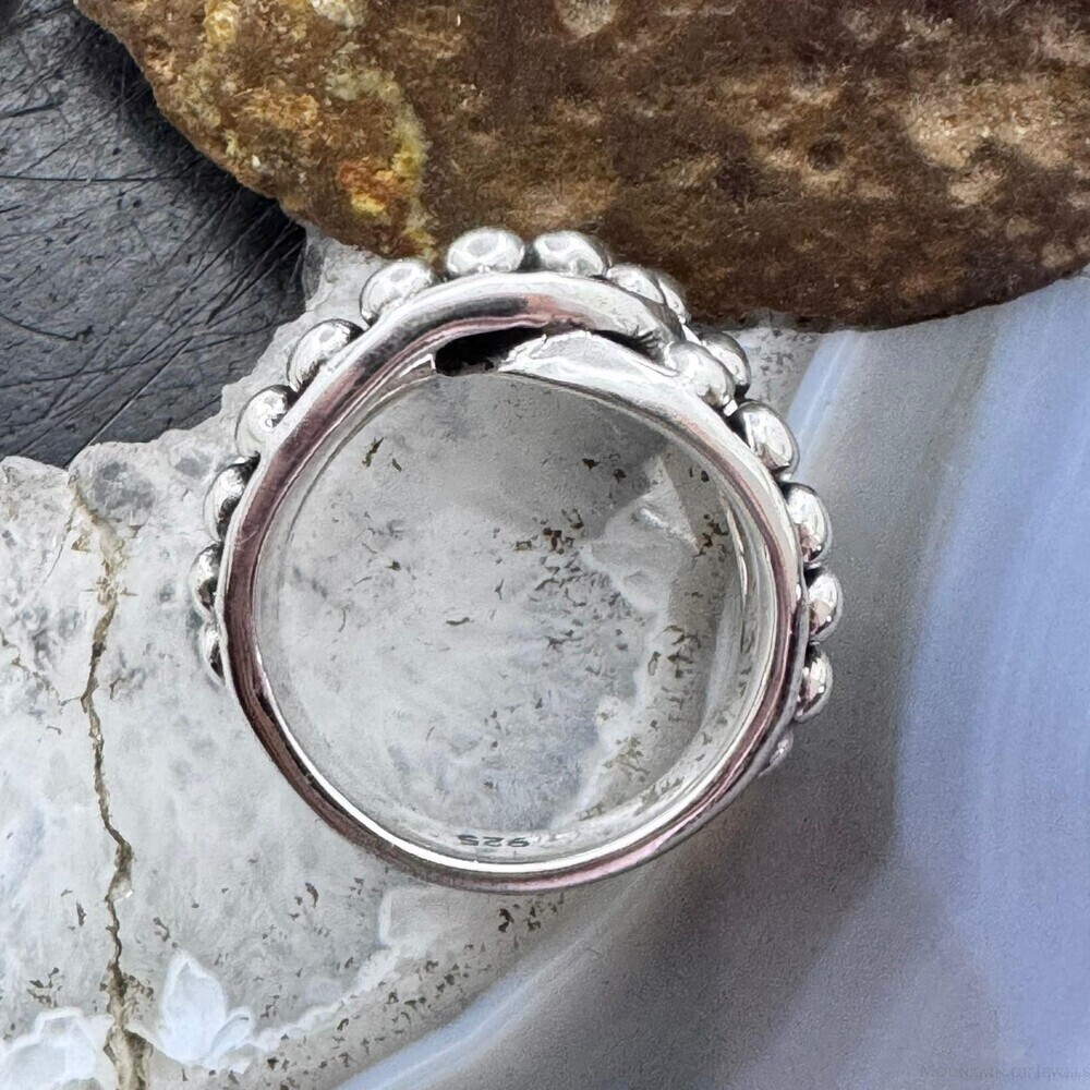 Sterling Silver Intertwined Balls Pattern Fashion… - image 8